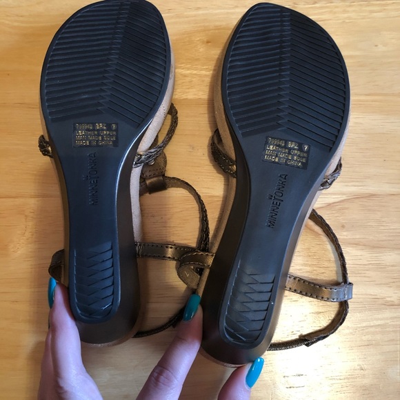 Bronze Sandals - Picture 3 of 3